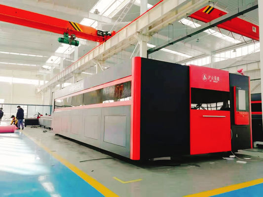 Precitec Laser Head 1000W-25000W CNC Fiber Laser Cutting Machine per la lavorazione della lamiera metallica