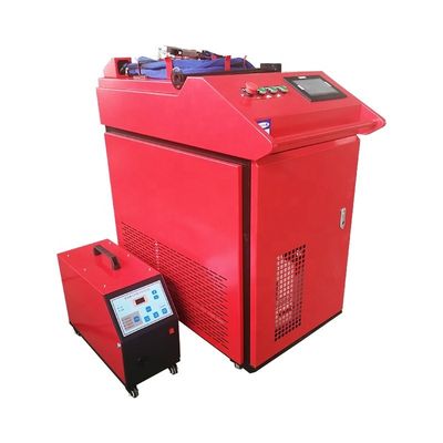 Macchina di saldatura a laser a fibra portatile per lamiere di metallo con potenza di 1000W 1500W 2000W 3000W