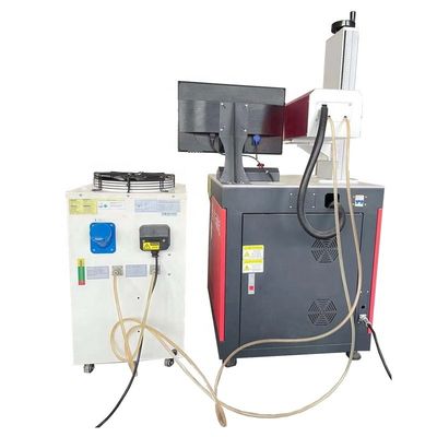 10w 20w 30w 50w Macchina di incisione laser CNC per il taglio di piastre metalliche e gioielli in plastica