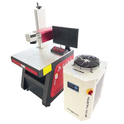 10w 20w 30w 50w Macchina di incisione laser CNC per il taglio di piastre metalliche e gioielli in plastica