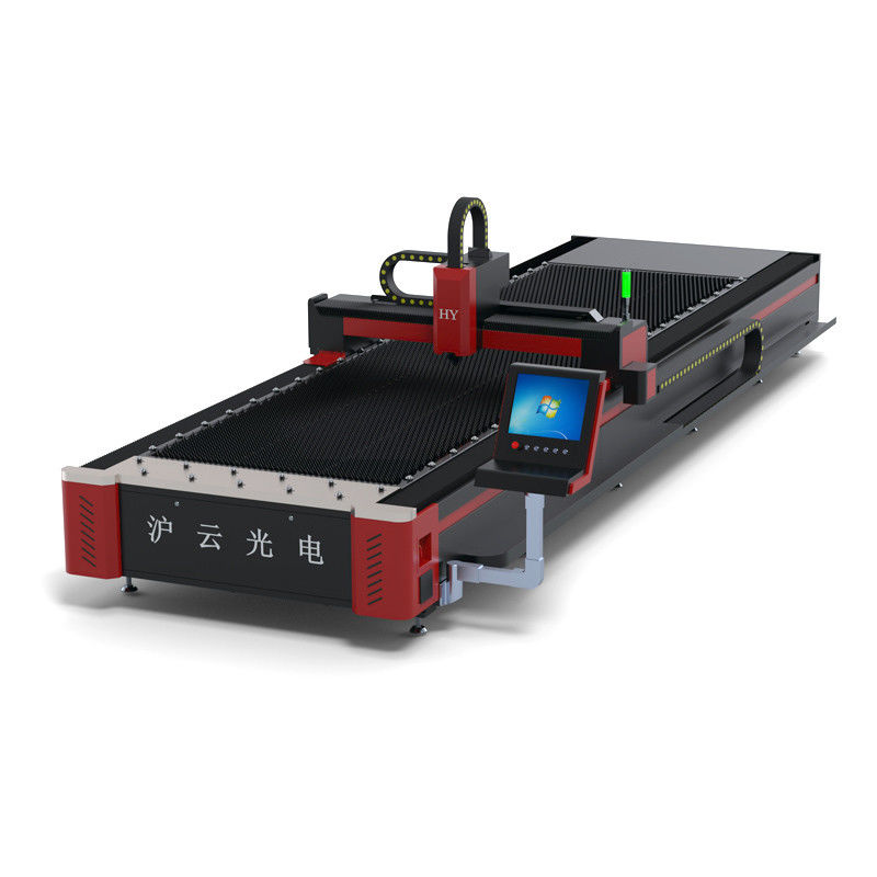 7000 KG Peso HIWIN Guiderail 18x18 50w CNC Fibre Laser Cutting Machine a Jinan 1530